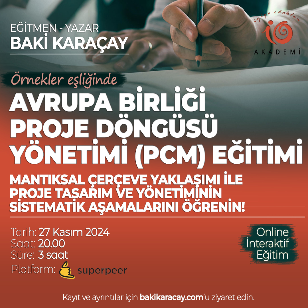 Avrupa Birliği Proje Döngüsü Yönetimi (PCM) Eğitimi